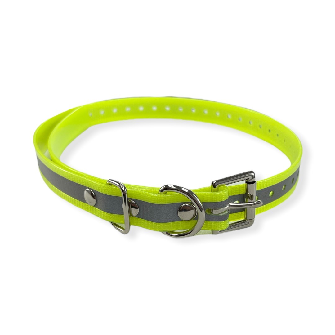 Lightweight Biothane Reflective Waterproof Dog Collar