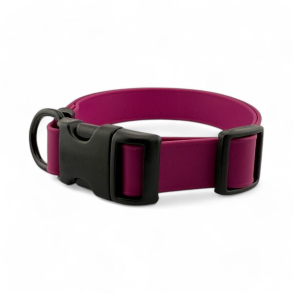 1” Adjustable Biothane Collar Strap with Quick Snap - Image 4