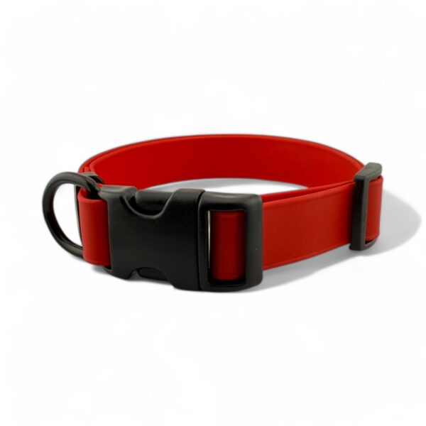 1” Adjustable Biothane Collar Strap with Quick Snap - Image 5