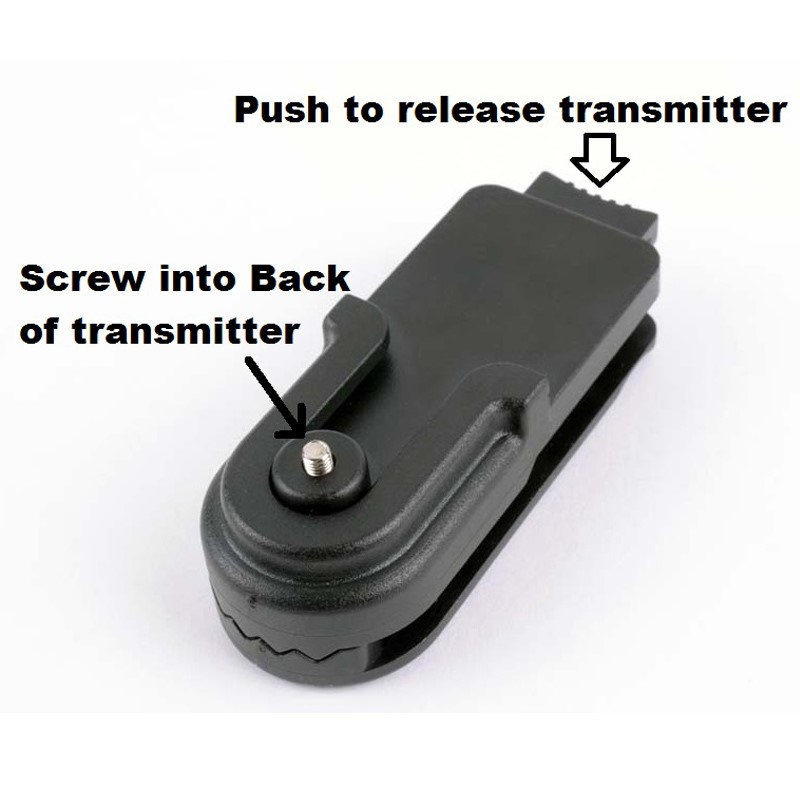 Belt Clips  Button Release Belt Clip for Dog Training Remote Transmitter -  E-Collar Technologies