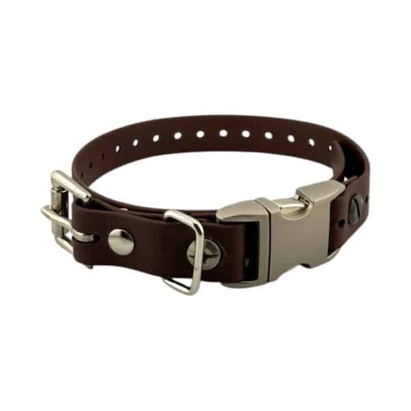 3/4" Quick Snap Mini Biothane Collar Strap for Small Dogs - Image 3